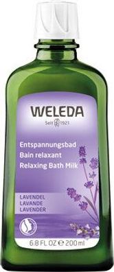 Weleda 3x WELEDA Lavendel Entspannungsbad 200ml