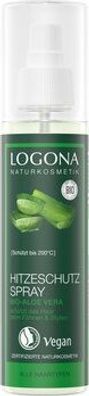 Logona 3x Hitzeschutz Spray Bio- Aloe Vera 150ml