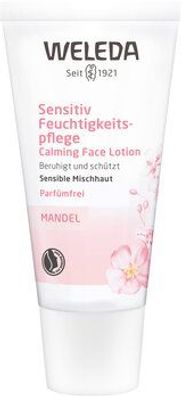 Weleda 3x WELEDA Mandel Sensitiv Feuchtigkeitspflege 30ml