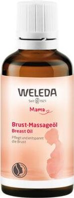 Weleda 6x WELEDA Brust-Massageöl 50ml