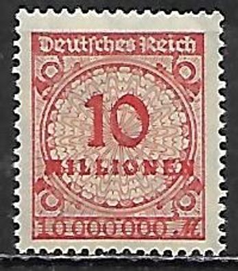 Deutsches Reich postfrisch Michel-Nummer 318A
