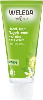 Weleda 6x WELEDA Citrus Hand- und Nagelcreme 50ml