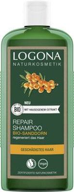 Logona 3x Repair & Pflege Shampoo Bio-Sanddorn 250ml