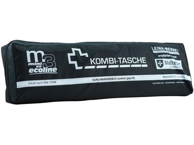 LEINA-WERKE Verbandkasten "Mini Kombitas "M3 XS ecoline" (PVC frei), 3-tlg., mit ...