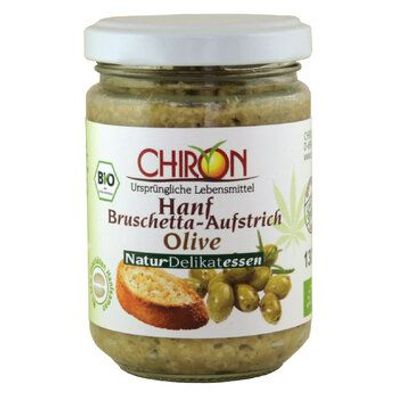 CHIRON Hanf-Bruschetta Aufstrich Olive 130g