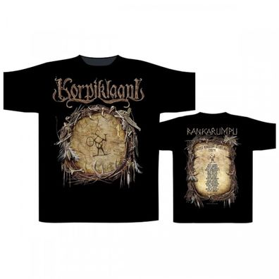 Korpiklaani Rankarumpu Tour T-Shirt NEU & Official!