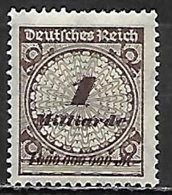 Deutsches Reich postfrisch Michel-Nummer 325A