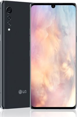 LG Velvet 5G Aurora Grey 128GB LM-G900EM Android Smartphone Wie Neu in White Box