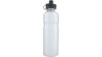 POINT Trinkflasche 750 ml, Aluminium Hoc silber matt