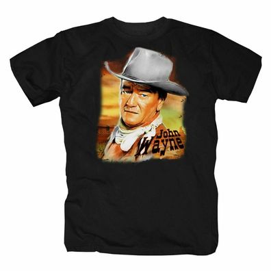 John Wayne Western Cowboy Legende America USA Film T-Shirt S-5XL
