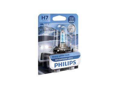 Philips Hauptlampe "White Vision ultra" Stück, im Blister
