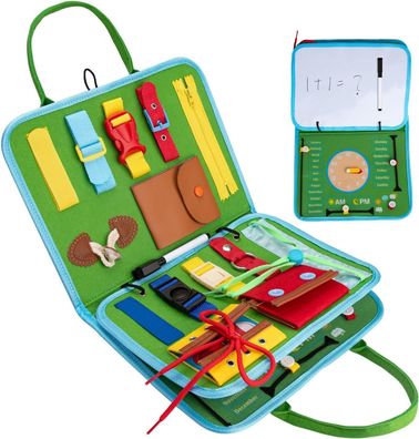 Achiyway Busy Board für Kinder Montessori Spielzeug ab 1 Jahre Lernspielzeug
