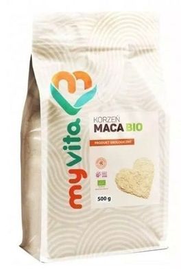 Bio-zertifiziertes Maca Pulver 500g - Superfood für Vitalität