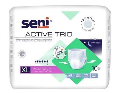 Seni Active Trio XL, 10er Pack - Diskreter Schutz & Komfort. - 10 Stück