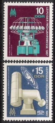 DDR Nr.1254/55 * * Frühjahrsmesse 1967, postfrisch