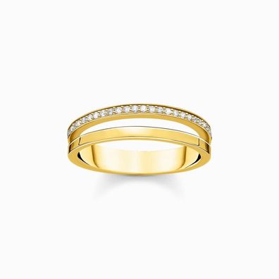 Thomas Sabo - TR2316-414-14 - Ring - Damen - 925er Silber gelbvergoldet