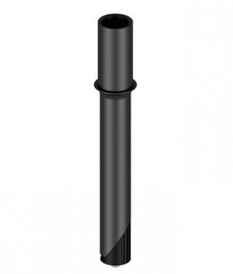 Vorbau Adapter Speedlifter A-Head 1 1/8" Alu, Gewindegabel 1", schwarz