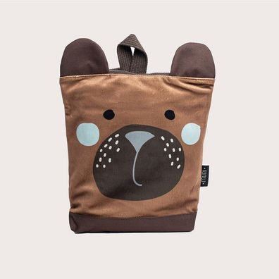 Kinderrucksack - Bear - Braun | SKU: Muni-backpack-bear