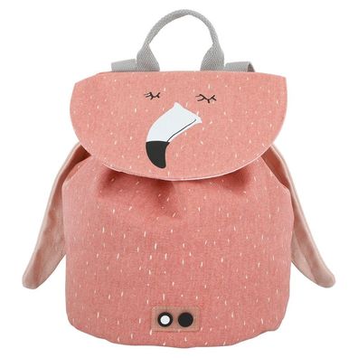 Mini Kinderrucksack mit Kordelzug - Mrs Flamingo - Rosa | SKU: 5400858862181