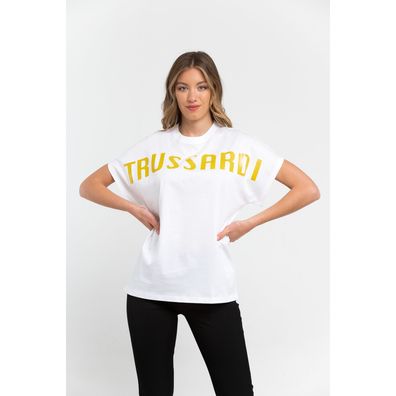 Trussardi T-Shirts | SKU: 36T000501T002190 W616WhitePrintYellow:421212