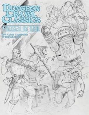 Dungeon Crawl Classic - DCC - 79 Frozen in Time Sketch Cover - EN - GMG5080S