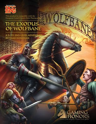 Dungeon Crawl Classics - DCC - The Exodus of Wolfbane - EN - GHM1901
