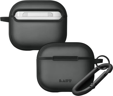 LAUT HUEX Schutzhülle Apple AirPods 3 Kopfhörer Hülle Case Cover schwarz