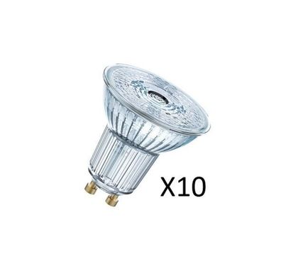 10 Stück Osram LED GU10 2,6W(35W) 840 230lm 36° Klar