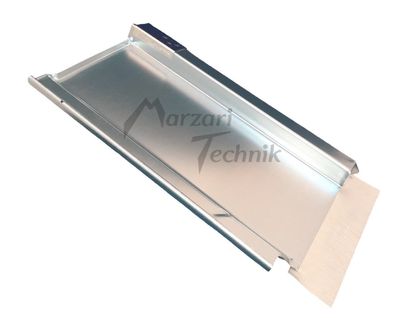 Marzari Photovoltaik Metalldachplatte Typ Grande 290 verzinkt