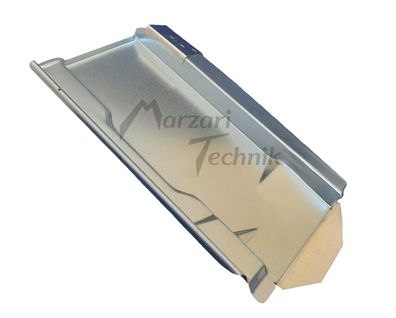 Marzari Photovoltaik Metalldachplatte Typ Ton 260 verzinkt