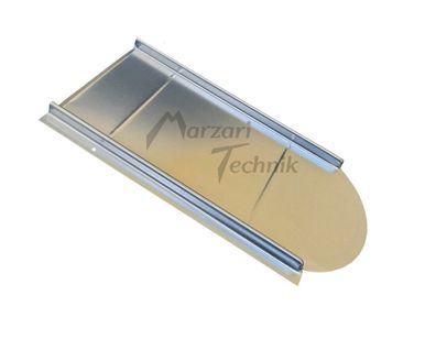 Marzari Photovoltaik Metalldachplatte Typ Vario verzinkt