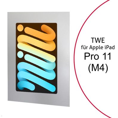 TabLines TWE116S Tablet Wandeinbau fér Apple iPad Pro 11.0 (M4), silber