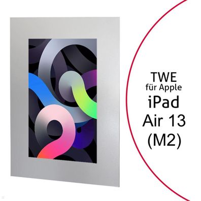 TabLines TWE115S Tablet Wandeinbau fér Apple iPad Air 13.0 (M2), silber
