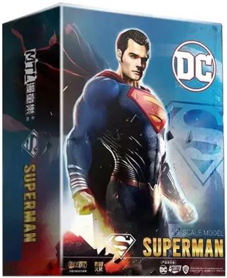 Superman 19,5cm Figur - Sonder Edition in sehr Hochwertigen Geschenkbox - DC Merch