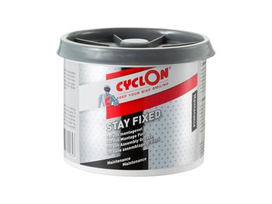 CYCLON Montagepaste "Stay Fixed" Carbon- 500 ml Dose, lose