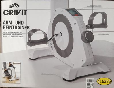 CRIVIT Arm- und Beintrainer, 6 Funktionen, stufenloser Widerstand