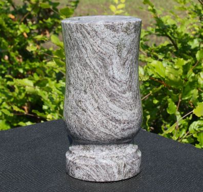 Granitvase Blumenvase Grabvase Vase aus Stein