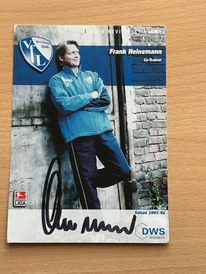 Frank Heinemann VfL Bochum Autogrammkarte original signiert #S8817