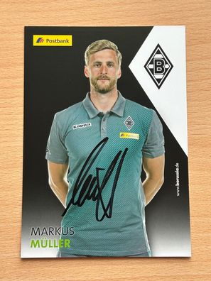 Markus Müller Borussia Mönchengladbach Autogrammkarte original signiert #S8835