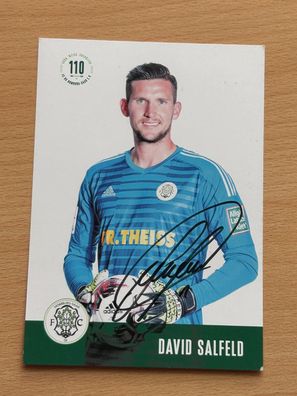 David Salfeld FC 08 Homburg Autogrammkarte original signiert #S8854