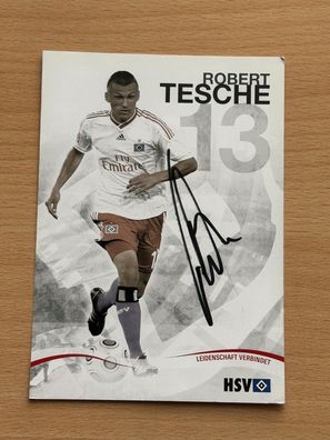 Robert Tesche HSV Hamburger SV Autogrammkarte original signiert #S8839