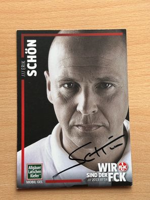 Erik Schön 1. FC Kaiserslautern Autogrammkarte original signiert #S8886