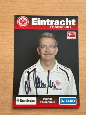 Rainer Falkenhain Eintracht Frankfurt Autogrammkarte original signiert #S8876