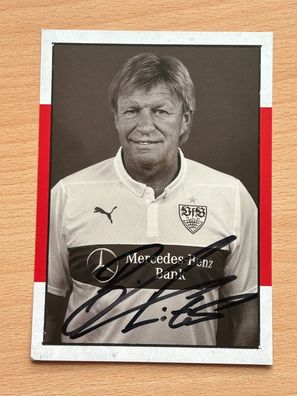 Bernd Förster VfB Stuttgart Autogrammkarte original signiert #S8942