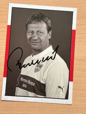 Guido Buchwald VfB Stuttgart Autogrammkarte original signiert #S8940