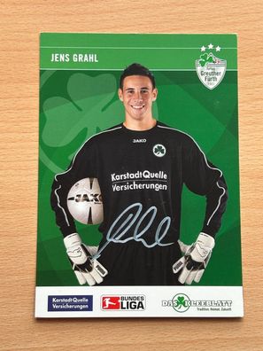 Jens Grahl SpVgg Greuther Fürth Autogrammkarte original signiert #S8929