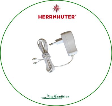 Herrnhuter Sterne Zubehör Netztgerät für 1 - 7 Sterne 13 cm 1000 mA Netzteil