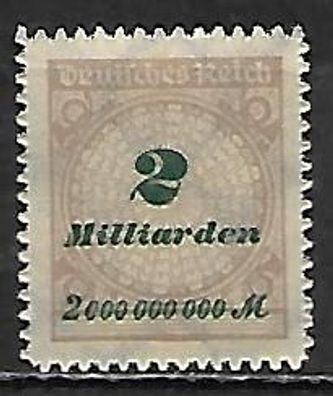 Deutsches Reich postfrisch Michel-Nummer 326B