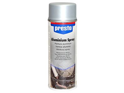 PRESTO Aluminiumspray Enthält 99,5 % Rei 400 ml Spraydose