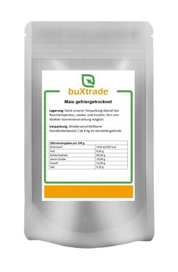 Mais gefriergetrocknet 100 g